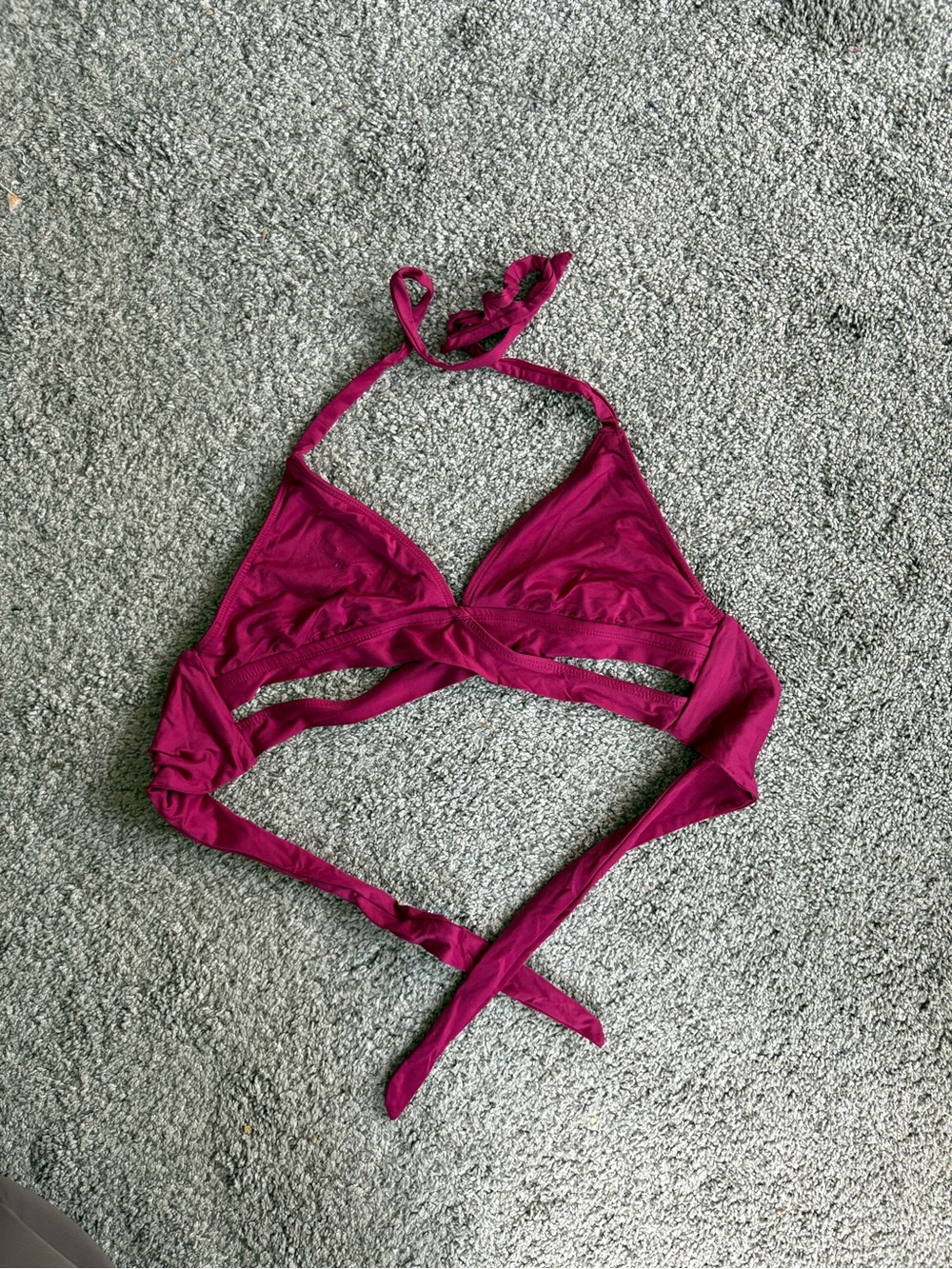 Mossimo Supply Co. Magenta Bikini Top